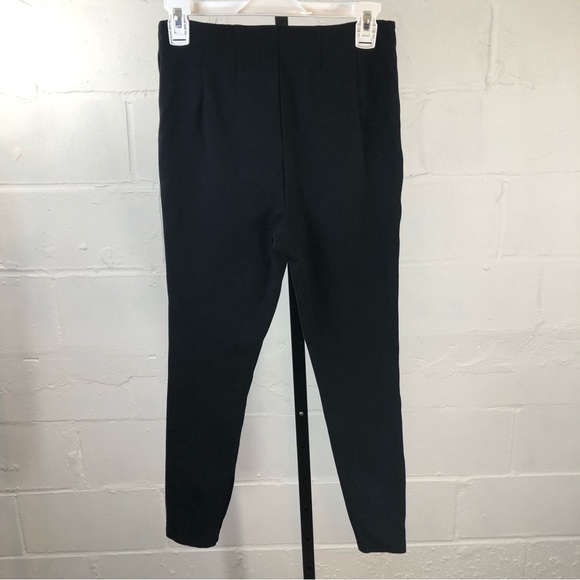 Free People High Rise Ankle Pants Size 4 Black #j49 - Picture 3 of 7